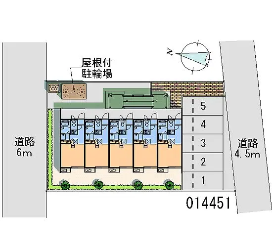 ★手数料０円★掛川市下俣南２丁目　月極駐車場（LP）